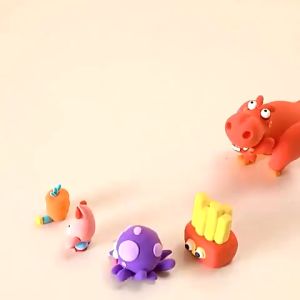 OUTDOORMORE 24/36 Colors Lightweight Clay Kids Toys DIY Lightweight Air Dry Modeling Clay Kit