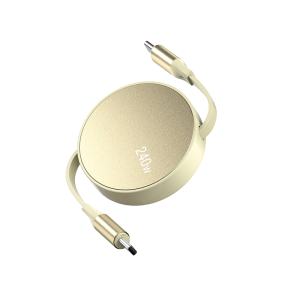 Cáp Dữ Liệu Rút Gọn Type-C To C Sạc Nhanh NNBILI PD240W 1M Dành Cho iPhone 17/16 Xiaomi Samsung - Dây Sạc Điện Thoại Di Động PVC