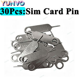 10/30/50Pcs Universal SIM Card Eject Pin Tool SIM Tray Removal Ejector Needle for iPhone Samsung Xiaomi All Smartphones