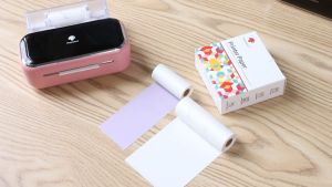 Phomemo 80mm Color Continuous Thermal Sticker For M03 M04S M04AS Printer(3 Rolls)
