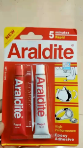 Araldite High Performace Epoxy Adhesive 5 minute Rapid Pelekat Kuat 2x 15ml