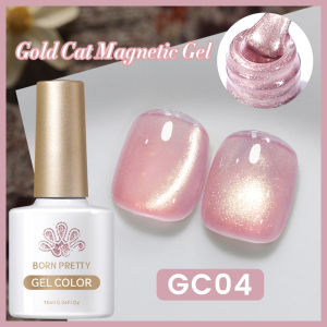 BORN PRETTY 10ml Cat Magnetic Gel Sparkling Semi Permanent Soak Off Manicure UV Gel Nail Art Varnish Autumn Winter Gel Nails