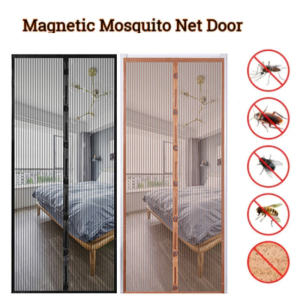 Mosquito Net Proof Door Magnetic Anti Bug Fly Door Curtain Mesh Curtain Jaring Nyamok