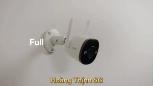 Camera Wifi Imou F42FP 4MP 2K Camera Ngoài Trời Bullet 2E F42FP Xoay 360 Độ Quay màu ban đêm Bảo hành 2 năm