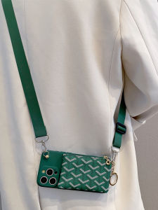 Green Arrow Wallet Silicone Phone Case for Apple 16Promax iPhone 17Pro Crossbody 13New 11Simple 14Plus Personality 12Promax Women XS Anti-Fall Cover