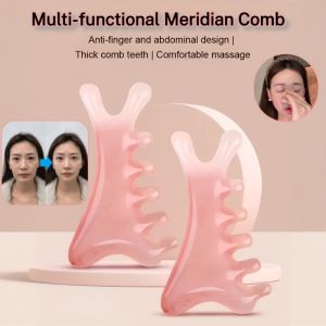 4 In 1 Dolphin Massage Comb Facial Head Meridian Massager Female Special Health Care Massage Comb