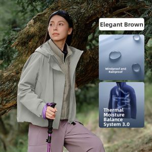 BOSIDENG | 3-in-1 Warm Women Short Down Jacket
