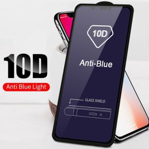 Pelindung Layar Full Cover & Tempered Glass Blue Light untuk Vivo Y95 & Lainnya