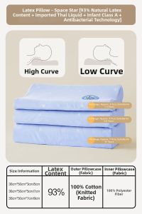 MERCURY Kids | Antibacterial Child Growth Cervical Pillow A-Class