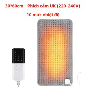 10 Cấp Độ Điều Chỉnh Điện Sưởi Eo Lưng Thắt Lưng Ấm Đai Di Động Làm Nóng Chăn Cho Văn Phòng Nhà Sử Dụng Mùa Đông