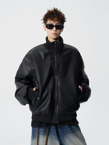 WUKONGYOUHUO | Windproof Warmth PU Leather Biker Jacket