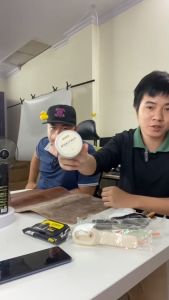 Kem dưỡng chăm sóc đồ da(giày dép áo cặp túi …)dầu cừu. Xi đánh giày dép túi xách da dầu cừu cao cấp