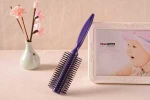 Hair Massage Comb Cylindrical Brush Small Curly Hair Comb round Brush Bone Comb Family Personal Care Tool Large Size