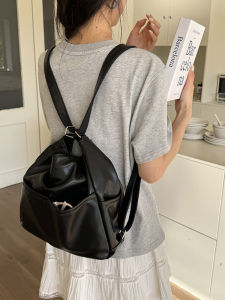 กระเป๋าสะพายไหล่แบบอเนกประสงค์ขนาดใหญ่ กระเป๋าสะพายข้างหนังนิ่ม กระเป๋าถือสำหรับเดินทาง กระเป๋าสะพายข้างแฟชั่นสำหรับทุกวัย