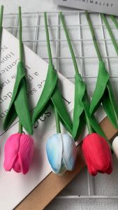 Bunga Tulip Latex X1 Import Artificial