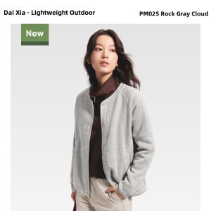 Beneunder | Round Neck Cardigan Comfortable Breathable Versatile Fleece Lined Jacket