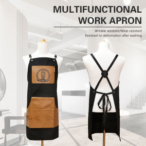 Apron Fashion Waterproof And Stain Resistant Custom Logo Hairstylist Oil Head Nail Salon Hair Salon Makeup Artist Men And Womens Work Clothes
