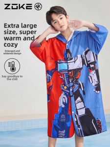 ZOKE | Water-absorbent Quick-drying Windproof Sun Protection Bathrobe