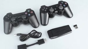 Stik PS1 LED New / Controller PS1 / Stick PS 1 / Gamepad PS1 / Controller PC / Game pad / Joystick M8 nirkabel