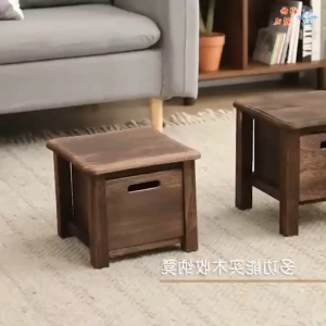 Hot-Selling Entry Shoe Changing Stool All Solid Wood Shoe Cabinet Integrated Doorway Household Sitable Shoe Stool Entry