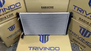 RADIATOR ASSY KIA CARNIVAL DIESEL 2.5 2.500 2500CC 25 2500 2500CC MATIC MATIK METIC METIK AUTOMATIC AUTOMATIK MERK TRIVINDO