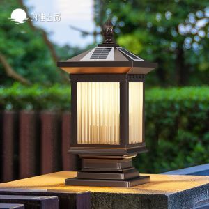 VINCAN | Waterproof Solar Outdoor Post Light