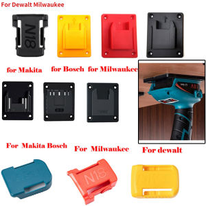 18V Makita Battery Storage Holder: Power Tool 18V Battery Wall Mount Bracket Cordless Drill Battery Holder Electric Tool