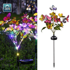Solar Garden Lights Outdoor Waterproof Decor Butterfly Solar Yard Lights For Patio Lawn Pathway Decor For Women Kids