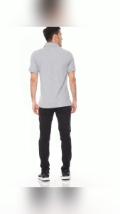 Kaos Polos Polo Shirt Kerah Esperanza - CTN Abu Misty