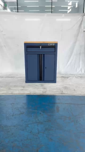 Tủ dụng cụ CSPS 61cm - 01 hộc kéo màu xanh dương kèm ván gỗ