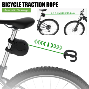 MTB Bike Towing Rope Trailer Rope Bicycle Traction Rope Nylon Traction Rope Parent-Child Outdoor Tool Cycling Safety Equipment
