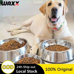 Pet Dog Cat Stainless Steel Bowl Non-slip Durable Food Bowl Water Bowl Multipurpose Puppy Kitten Small Animal(6 Sizes)