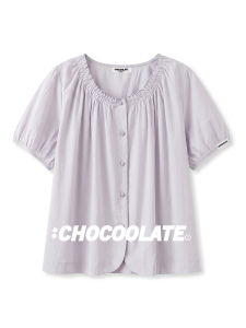 Slimming Rejuvenating Summer Wrinkled Round Neck Short Sleeve Shirt
