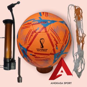 bola sepak nomor 5 bonus jaring dan pentil