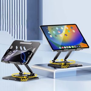 New Tablet Stand 360 ° Rotating Foldable Mobile Phone Support Frame Multi-functional Adjustable Stand