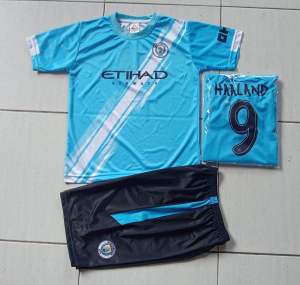 Jersey HALAAND M CITY terbaru 2023 untuk anak usia 5-12 tahun