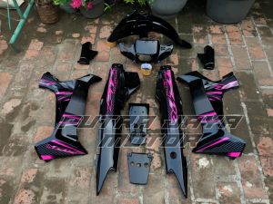 bodi set fiz r custom 2004 ungu kap f1zr fiz r force 1 cover bodi set fiz r force 1 f1zr fis r fullset stripping komplit lengkap murah