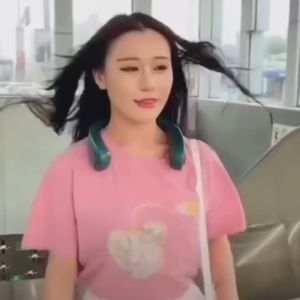 Kipas Leher Portabel KL 01 Rechargeable Multifungsi