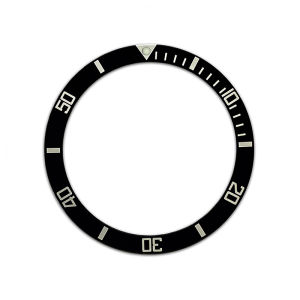 38mm*31.5mm Aluminium Fashion Flat Watch Bezel Insert Fits SKX007 SKX009 SRPD Watch Case NH36 NH35 Movement Men Watch Part