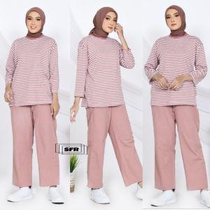 (New) Setelan 2in1 "NUNA Garis" By SFR