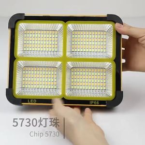 Solar Charging LED Light D8 1000W Portable Multifunctional spot light Can ese as Power bank