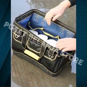 BERGARANSI Taffware Tas Perkakas tukang bangunan multifungsi teknisi ac bengkel gendong A03403