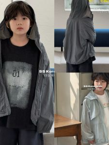 SS Brand Childrens Clothing Sun Protection Suit Boys Summer Fashion Outerwear for Middle And Big Kids ADAM TAIKOO Korean Style