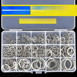 Bộ Vòng Chắn Trục Bằng Thép Không Gỉ 304 Bộ Vòng Chắn Trục Bộ Vòng Chắn Trục Phụ Kiện Phần Cứng Bao Bì Kinh Tế