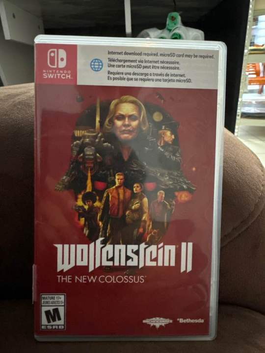 Wolfenstein 2 The New Collosus (Used) (Physical) (Nintendo Switch) | Lazada