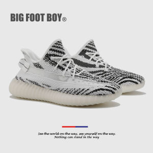 BIG FOOT BOY | Summer Breathable Zebra Style Mens Shoes 46