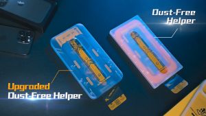 iPhone 16 / 15 / 14 [ Pro Max / Pro / Plus ] Hoda Tempered Glass Screen Protector  ( Dust Free Helper Included ) - Clear