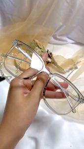 Kacamata Anti Radiasi Wanita Korea Bingkai Transparan Frame Sunglasses Computer