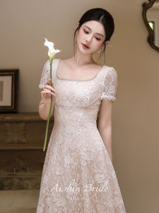 AISHINI | Elegant Lace Wedding Evening Dress for Engagement and Adult Ceremony