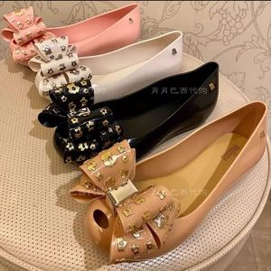 Desain Elegan Sepatu Wanita: Melissa ORI1:1 dengan Bowtie